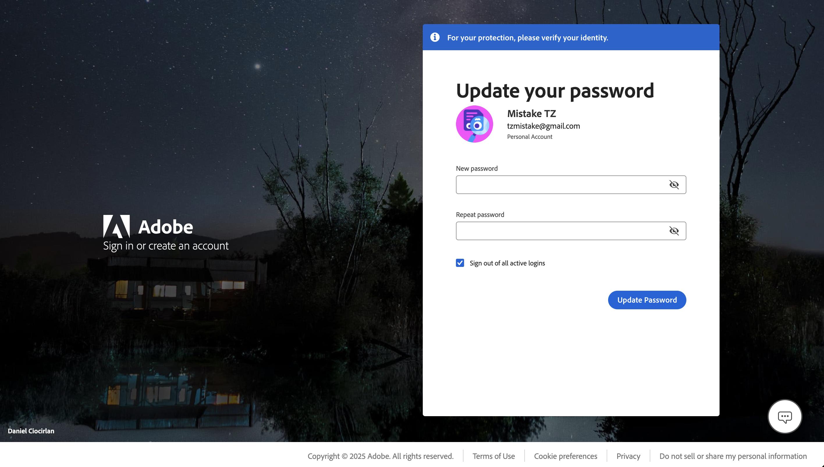 Change Email